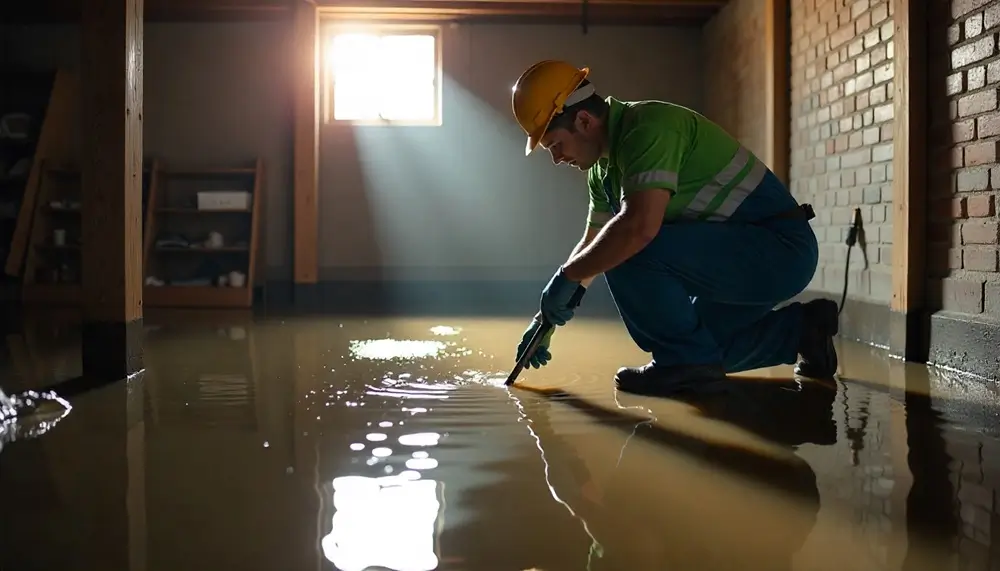 Professional water damage restoration services in Only, TN